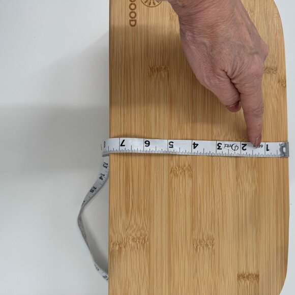 Foldable Bamboo Meditation Bench With Cushion & Red Lotus Embroidery - Picture 11 of 13